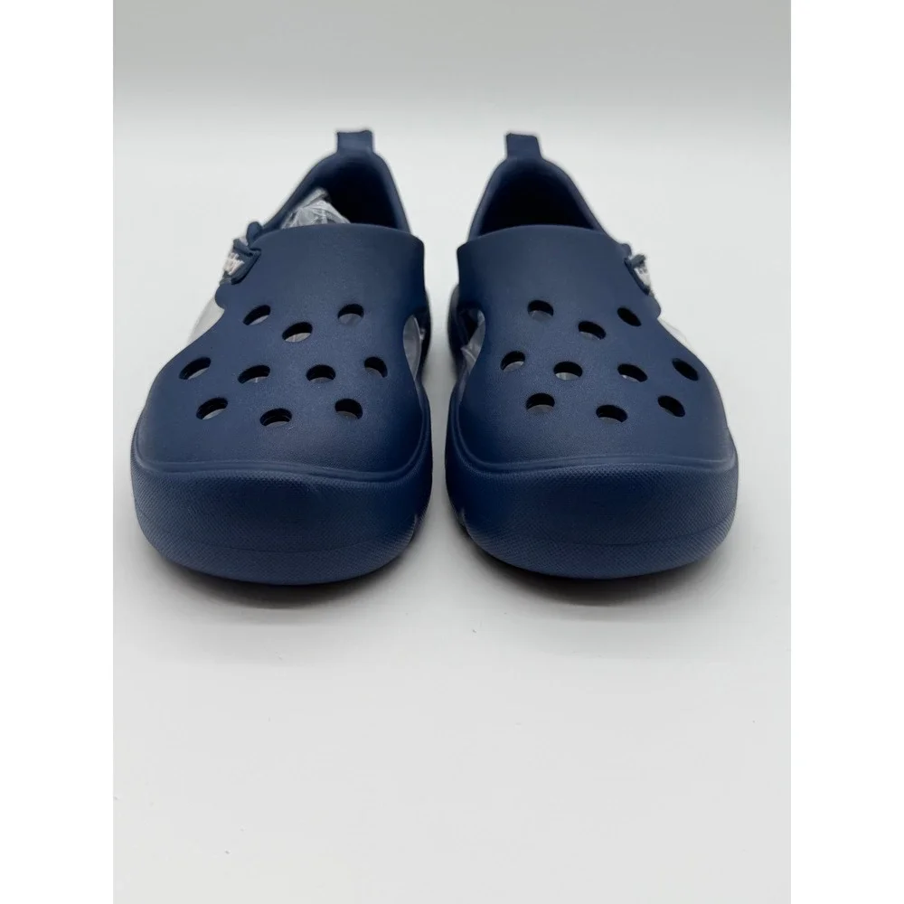 Kvbabby Kids Navy Blue Clog Sandals Waterproof Slip On Summer Shoes Size 28 NEW